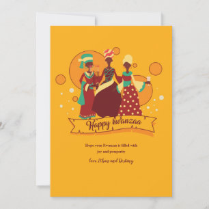 Happy Kwanzaa Greeting Card