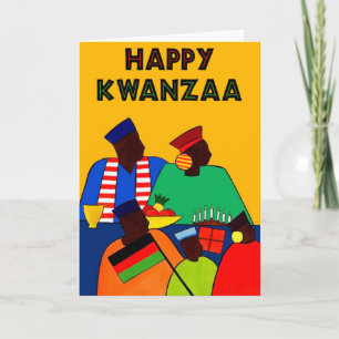 Happy Kwanzaa Holiday Card