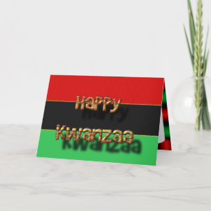 Happy Kwanzaa Holiday Card