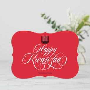 Happy Kwanzaa  Holiday Card