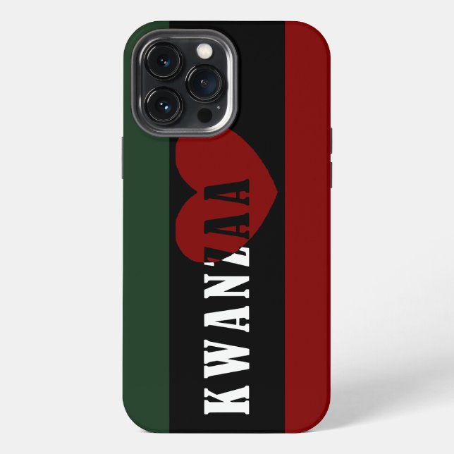 Happy Kwanzaa iPhone Case (Back)