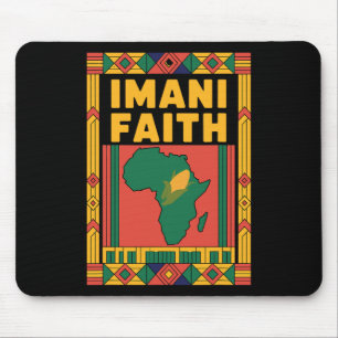 Happy Kwanzaa Kinara-seven Candles Principles Of K Mouse Mat