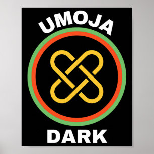 Happy Kwanzaa Kinara-umoja Principles Of Kwanzaa Poster