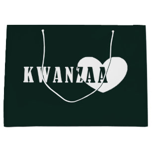 Happy Kwanzaa Large Gift Bag