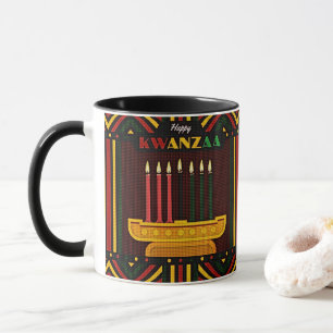 Happy Kwanzaa PopArt Mug