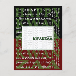 Happy Kwanzaa Postcard