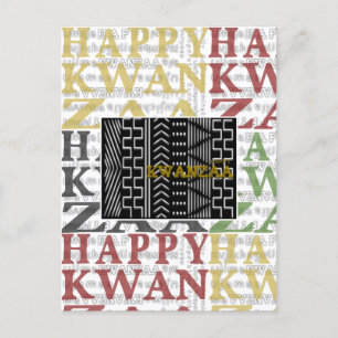 Happy Kwanzaa Postcard