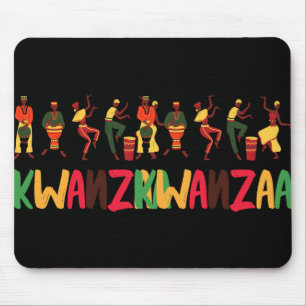 Happy Kwanzaa Proud African American Holiday Herit Mouse Mat