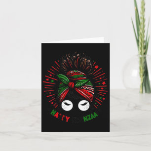 Happy Kwanzaa Seven Principles Of Kwanzaa Messy Bu Card