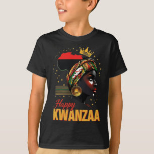Happy Kwanzaa Seven Principles Of Kwanzaa Women 14 T-Shirt