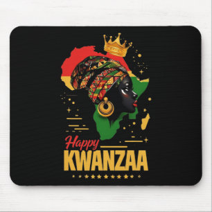Happy Kwanzaa Seven Principles Of Kwanzaa Women 18 Mouse Mat