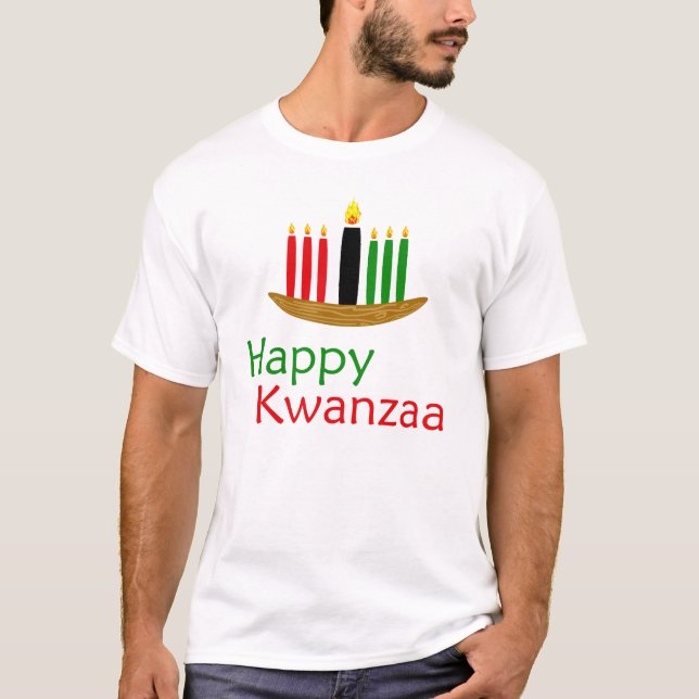 Happy Kwanzaa T-Shirt (Front)