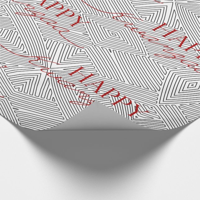 Happy Kwanzaa Wrapping Paper (Corner)
