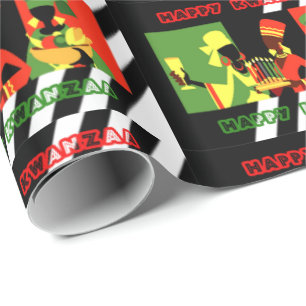 Happy Kwanzaa Wrapping Paper