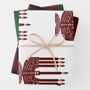 Happy Kwanzaa Wrapping Paper Sheet