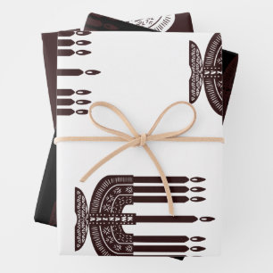 Happy Kwanzaa Wrapping Paper Sheet