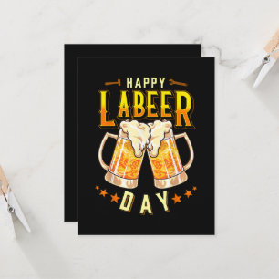 Happy Labeer Day Funny Labour Day Invitation