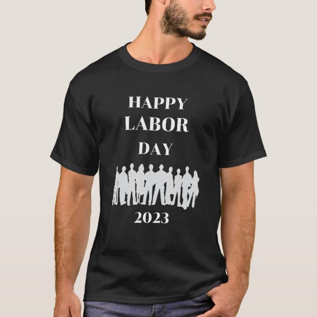 HAPPY LABOR DAY 2023 theme design bundle for your  T-Shirt (Front)