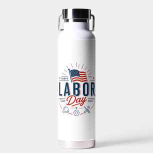 Happy Labor Day Classic Water Bottle