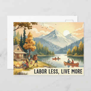 Happy Labor Day Postcard