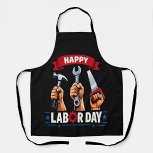 Happy Labour-day Apron