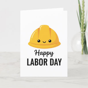 Happy Labour Day Cards Cute Workers Minimalist Gif