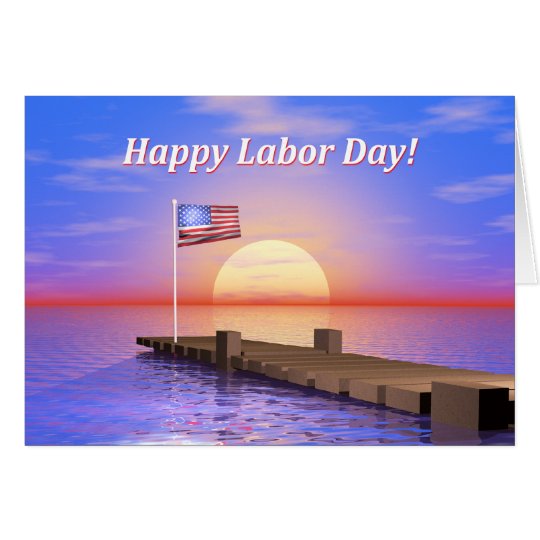 Happy Labour Day Dock Card