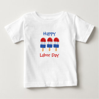 Happy Labour Day ice pops toddler T shirt