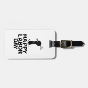 Happy Labour Day Luggage Tag