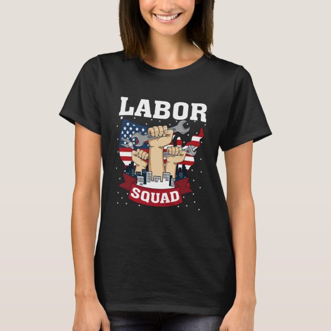 Happy Labour Day Shirt For All profession (Front)