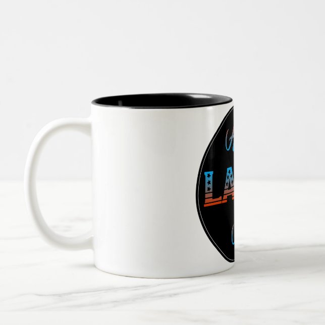 Happy Labour Day Sign Mug (Left)