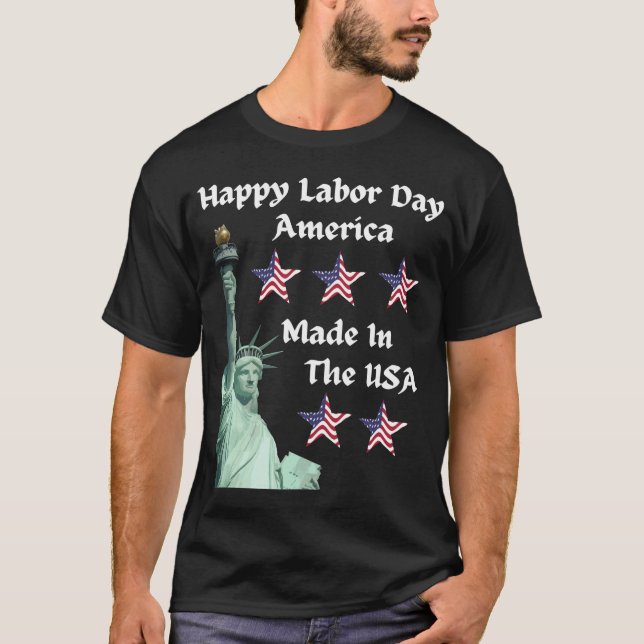 Happy Labour Day T-Shirt (Front)