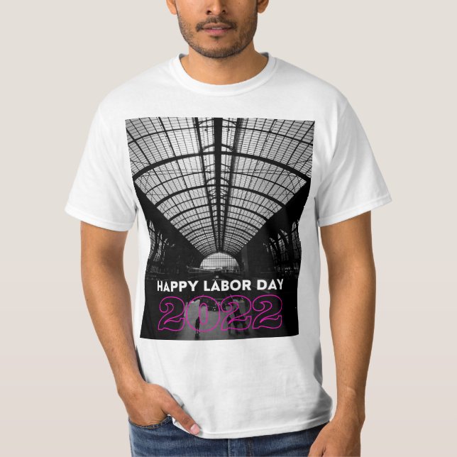 happy labour day T-Shirt (Front)