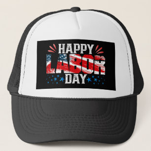 Happy Labour Day Trucker Hat