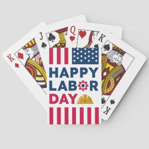 Happy Labour Day, United States Playing Cards