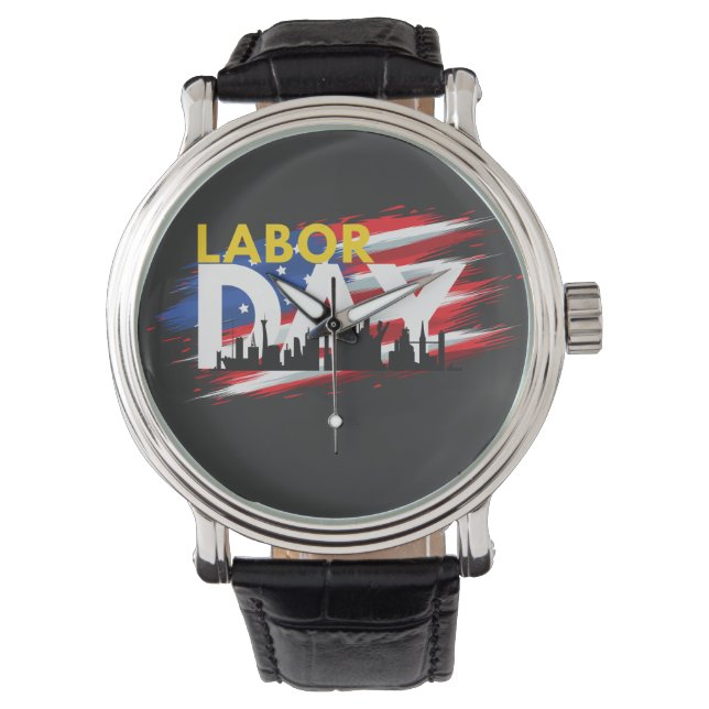 happy labour day watch (Front)
