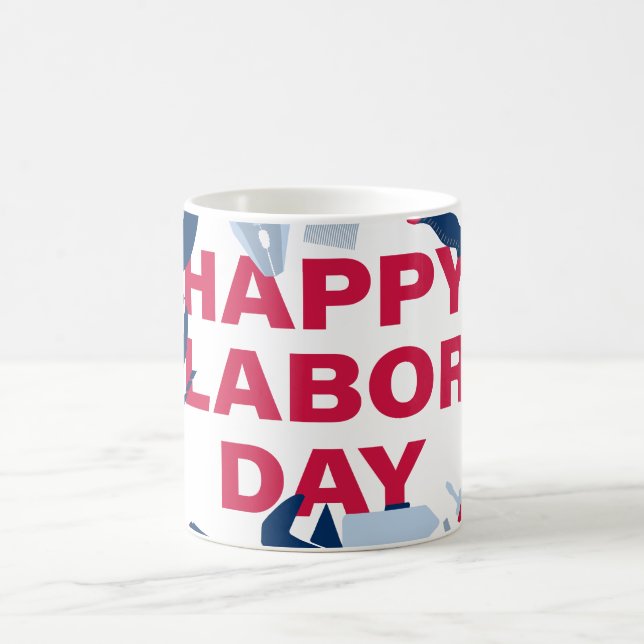Happy labour day Weekend Coffee Mug (Center)