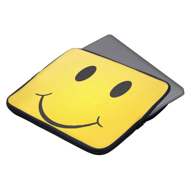 Happy Laptop Sleeve (Front Top)