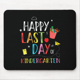 Happy Last Day Of Kindergarten Hello Summer Gradua Mouse Mat