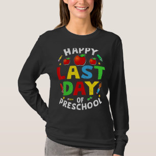 Happy Last Day Of Preschool Graduation 2022 Matchi T-Shirt
