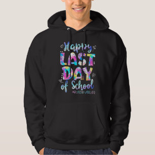 Happy Last Day Of School Bus Driver Life Summer 15 Hoodie