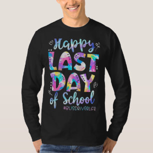 Happy Last Day Of School Bus Driver Life Summer 2 T-Shirt