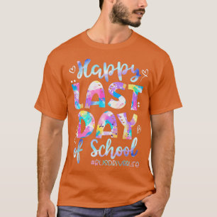 Happy Last Day Of School Bus Driver Life Summer 3 T-Shirt