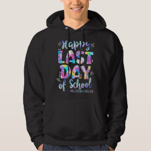 Happy Last Day Of School Bus Driver Life Summer 7 Hoodie