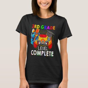Happy Last Day Of School Gaming 3rd Grade Level Co T-Shirt