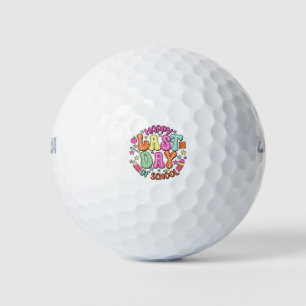 Happy Last Day of School Golf Balls