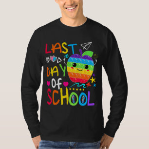 Happy Last Day Of School Graduation For Teacher St T-Shirt