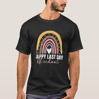 Happy Last Day Of School Hello Summer Students And T-Shirt