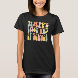 Happy Last Day Of School Hello Summer Teacher Stud T-Shirt