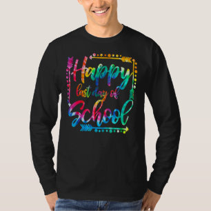 Happy Last Day Of School Kids Teacher Student Grad T-Shirt